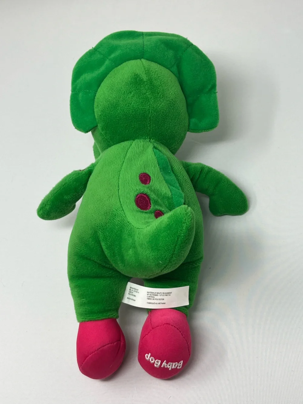 Baby Bop Singing Talking Plush Barney & Friends Fisher-Price Mattel 2017 11”